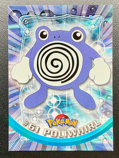 Pokémon Topps Poliwhirl #61 Series 1 (Blue Logo)