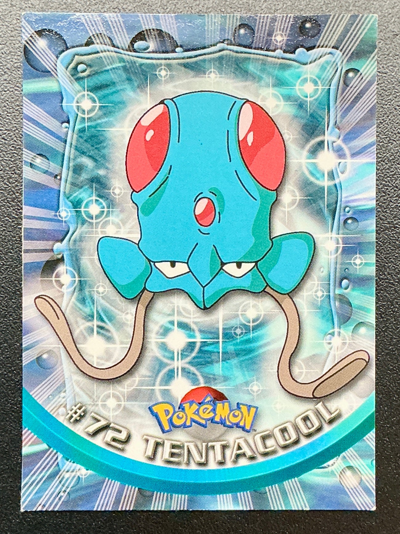 Pokémon Topps Tentacool #72 Series 1 (Blue Logo)