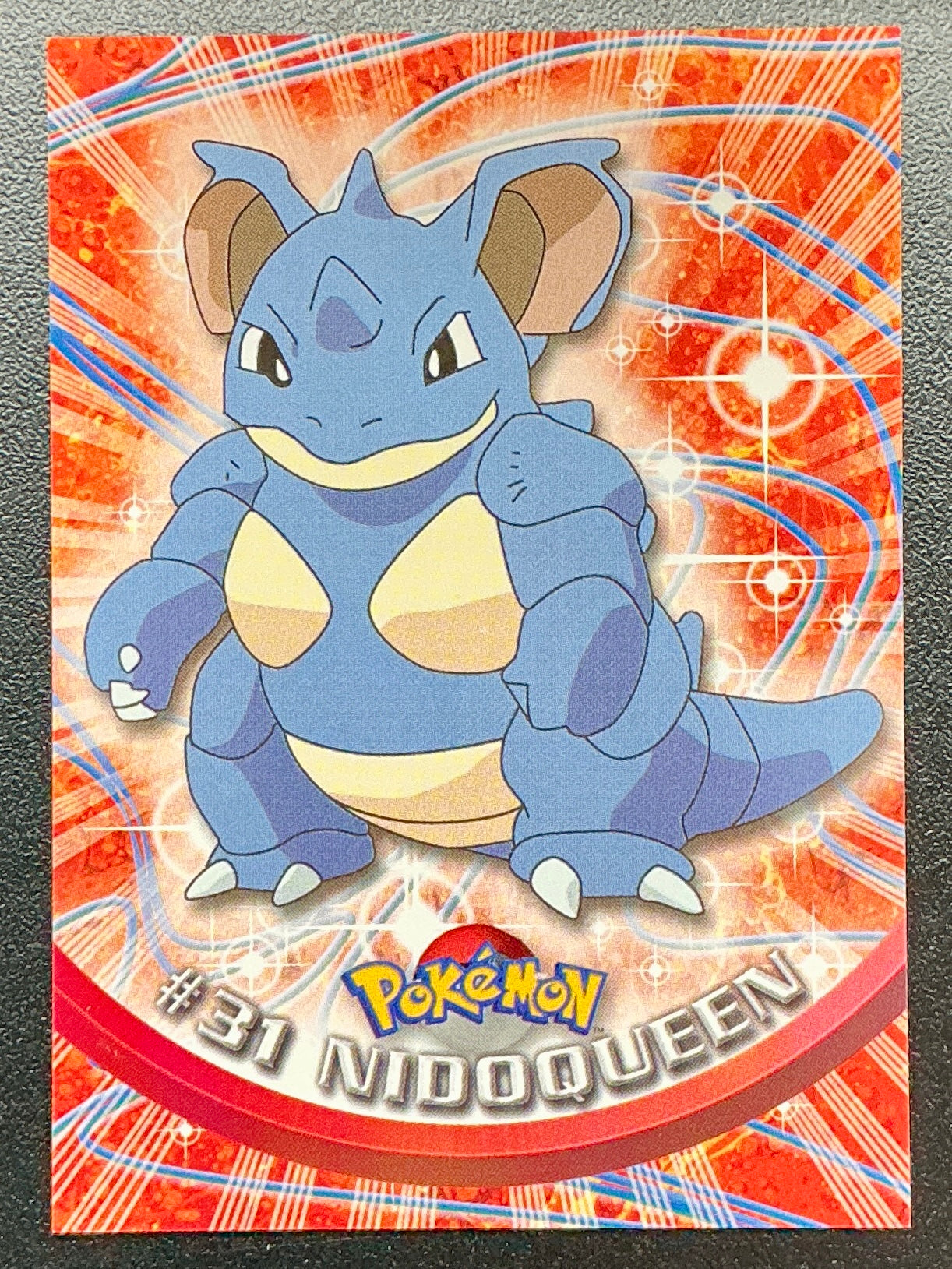Pokémon Topps Nidoqueen #31 Series 1 (Black Logo)