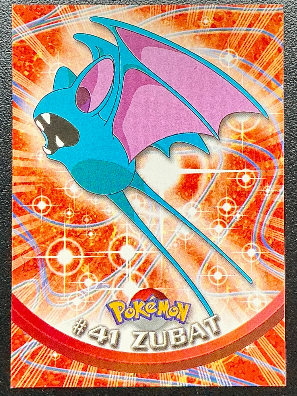 Pokémon Topps Zubat #41 Series 1 (Black Logo)