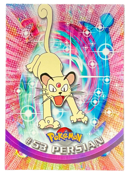 Pokémon Topps Persian #53 Series 1 (Black Logo)