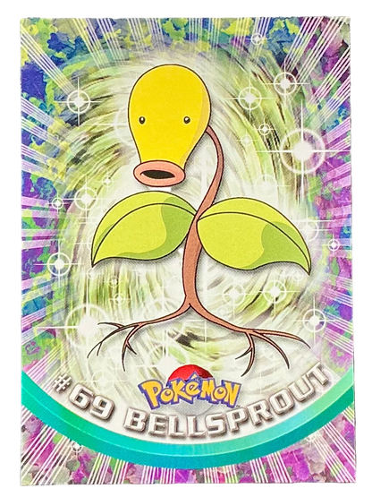 Pokémon Topps Bellsprout #69 Series 1 (Black Logo)