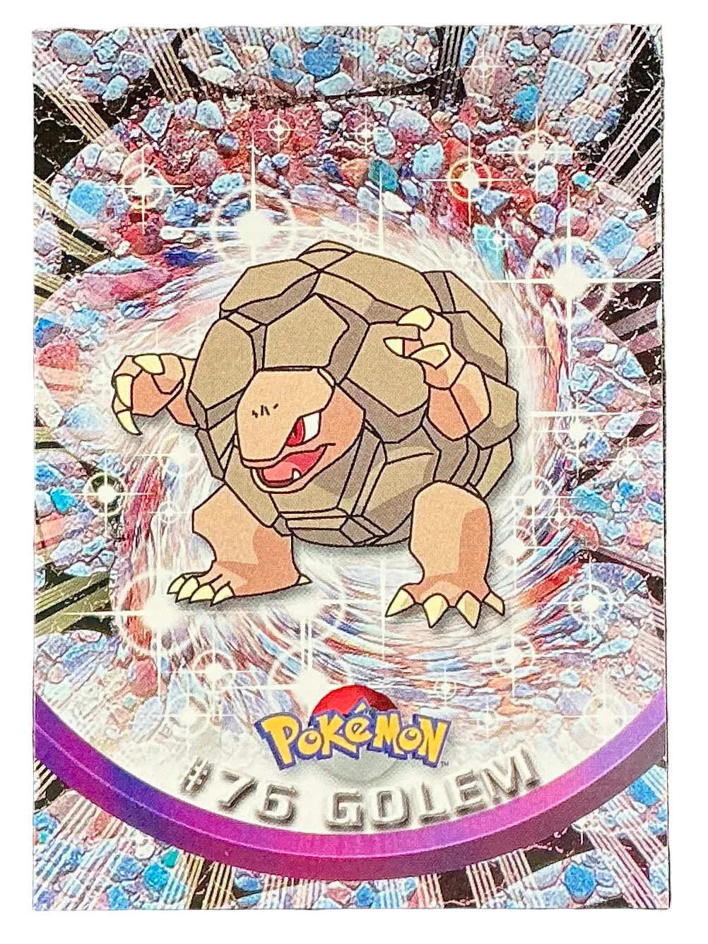 Pokémon Topps Golem #76 Series 1 (Black Logo)