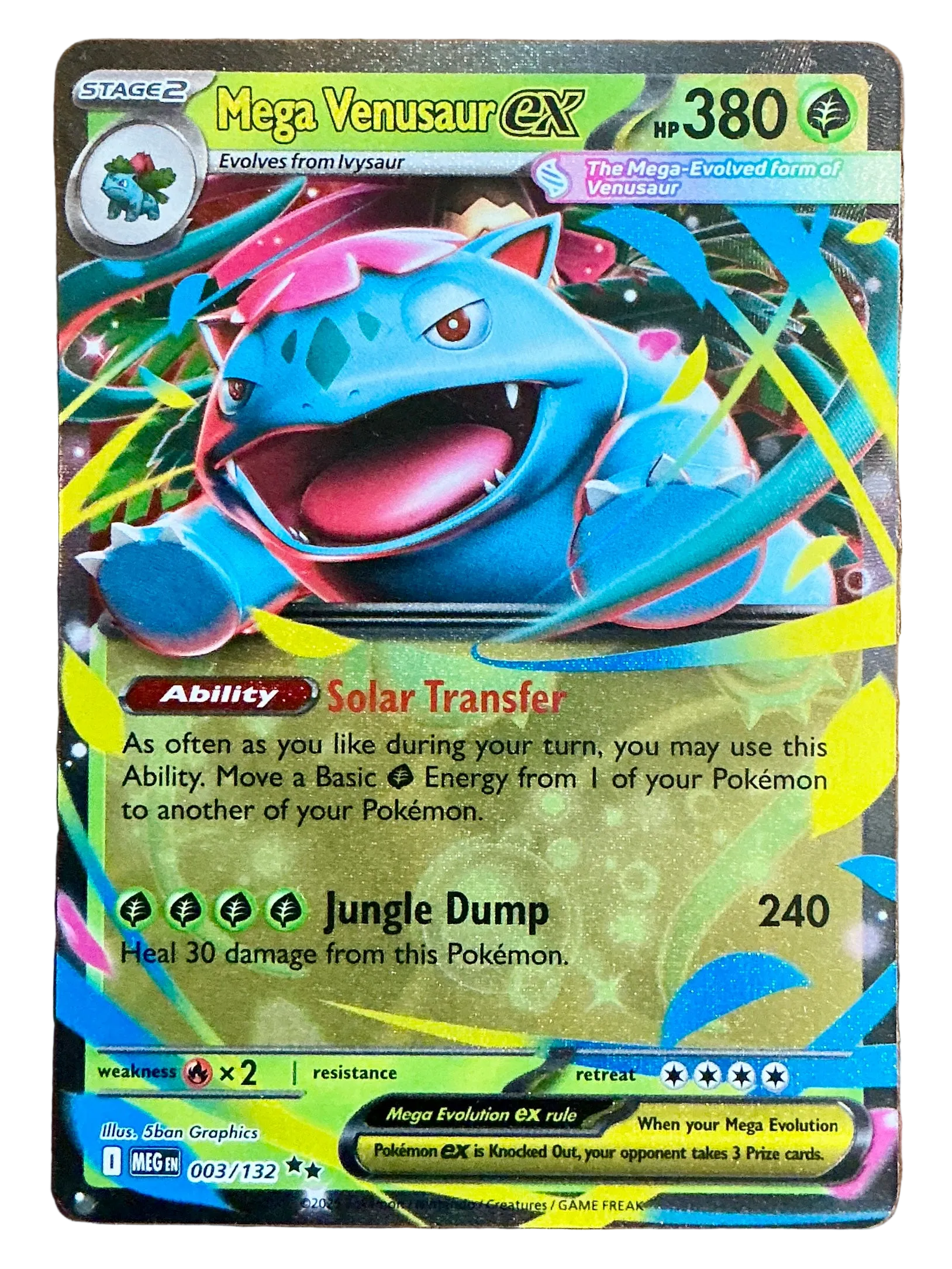 Mega Venusaur ex 003/132 - Mega Evolution