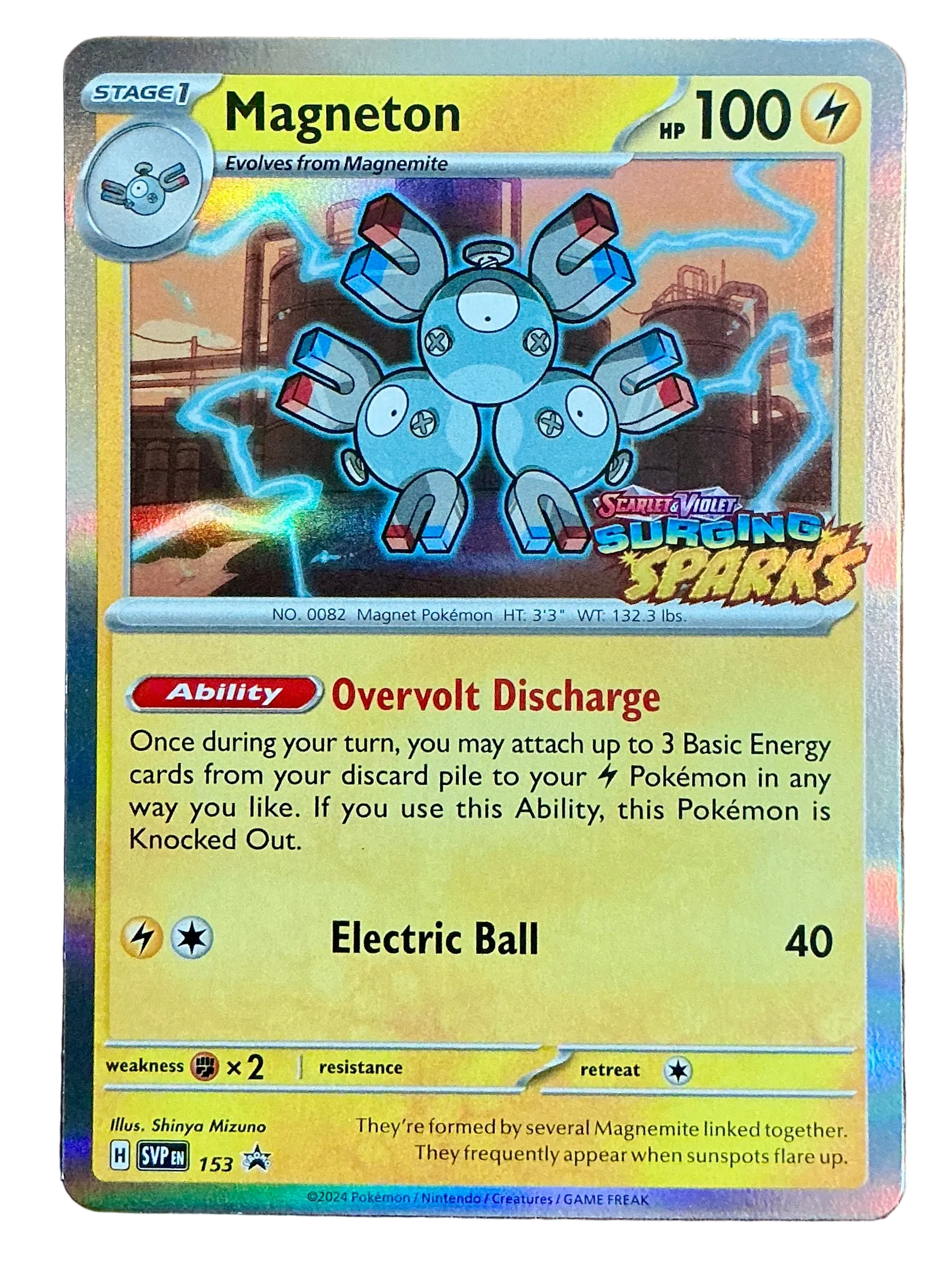 Magneton - Black Star Promo SVP 153