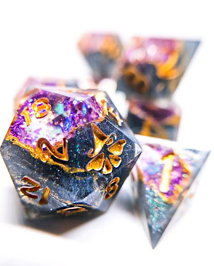 Geodes Artisan Polyhedral Dice