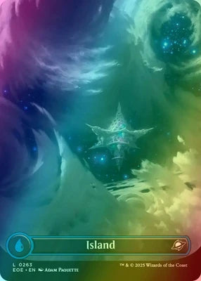 Island (Foil) - Edge of Eternities