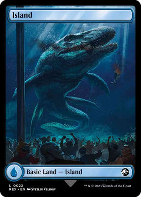 Island // Island - Full Art (Jurassic World  Collection)