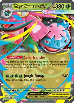 Mega Venusaur ex Promo 013 - Mega Evolution