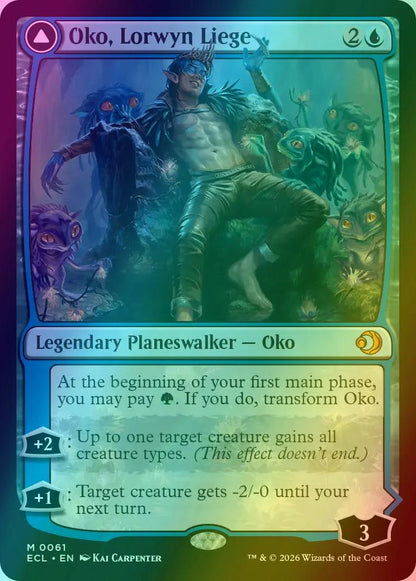 Oko, Lorwyn Liege // Oko, Shadowmoor Scion (Foil)