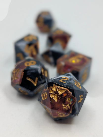 Molten Artisan Polyhedral Dice