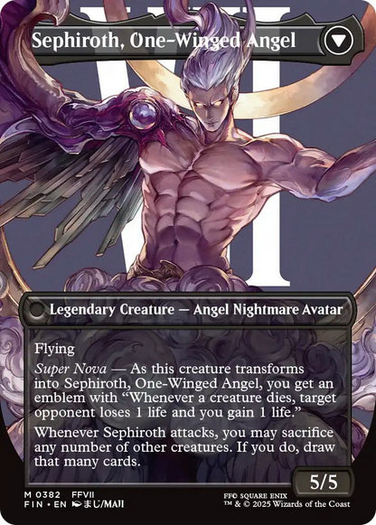 Sephiroth, Fabled SOLDIER // Sephiroth, One-Winged Angel - Borderless