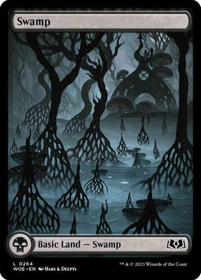 Swamp - Full Art (Wilds of Eldraine)