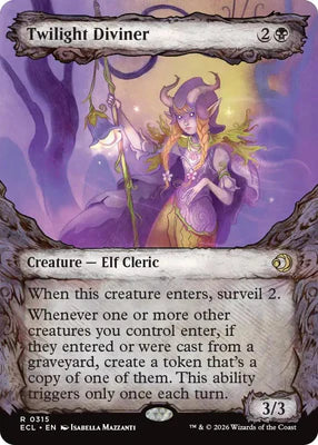 Twilight Diviner - Borderless