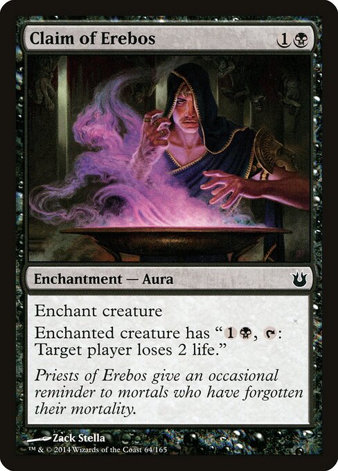 Claim of Erebos card from the Born of the Gods set