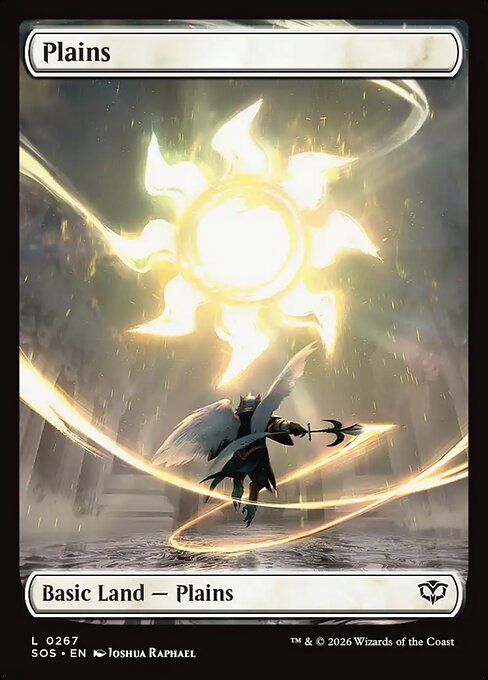 CAD Plains card from the Secrets of Strixhaven set