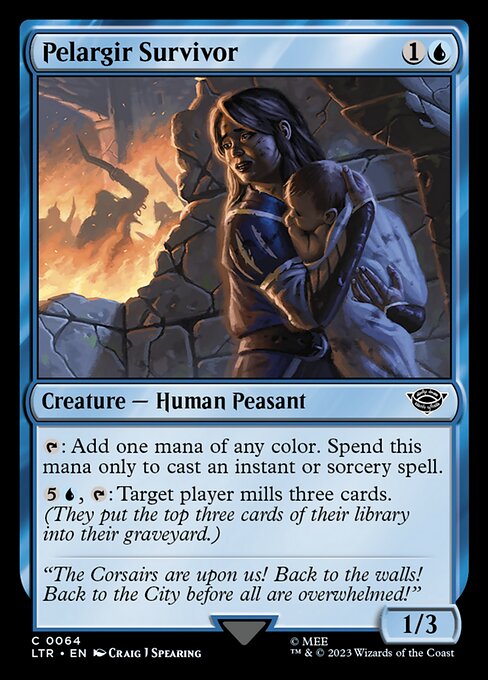 CAD Pelargir Survivor card from the The Lord of the Rings: Tales of Middle-earth set
