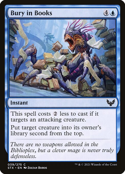 Bury in Books (FOIL)
