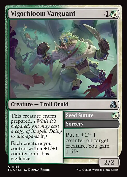 CAD Vigorbloom Vanguard // Seed Suture card from the Reality Fracture set