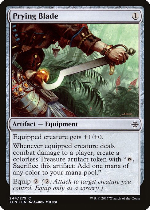 CAD Prying Blade card from the Ixalan set
