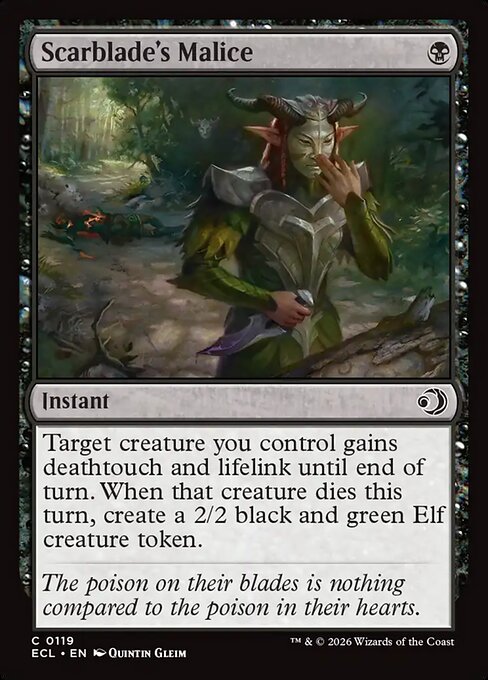 Scarblade's Malice (FOIL)