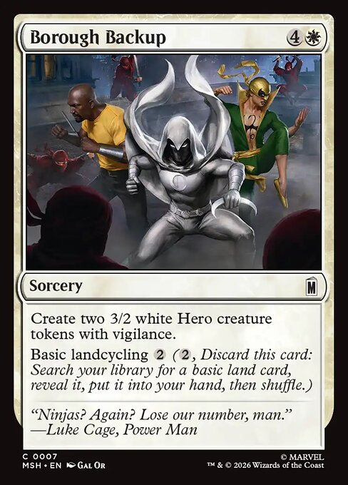 Borough Backup (FOIL)
