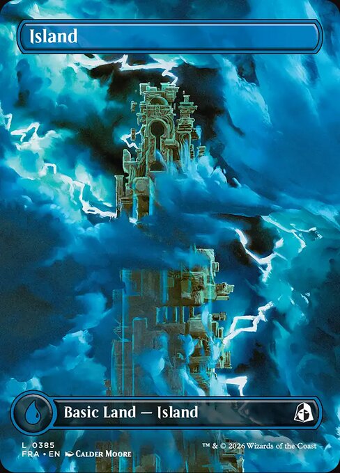CAD Island card from the Reality Fracture set