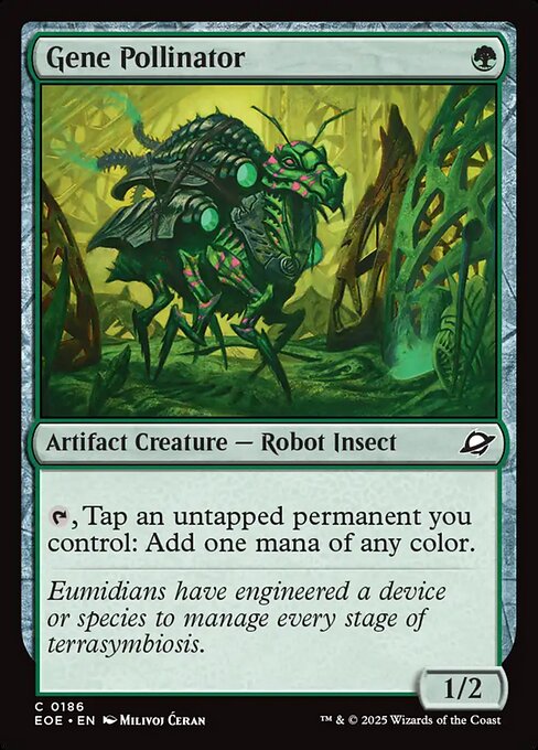 CAD Gene Pollinator card from the Edge of Eternities set