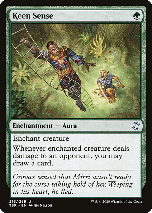 Keen Sense card from the Time Spiral Remastered set