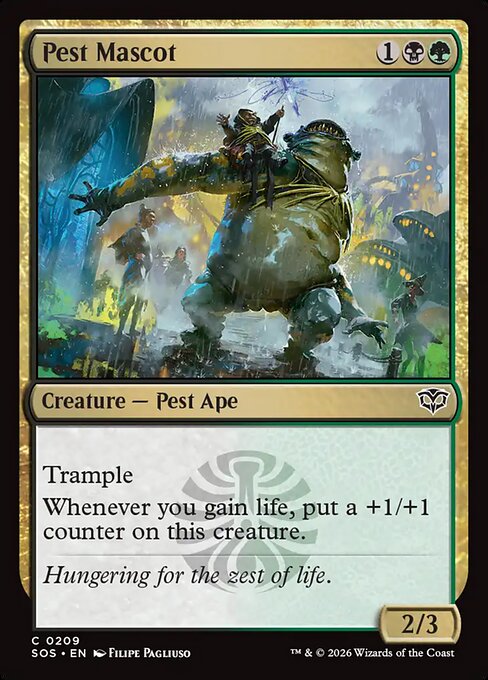 Pest Mascot (FOIL)