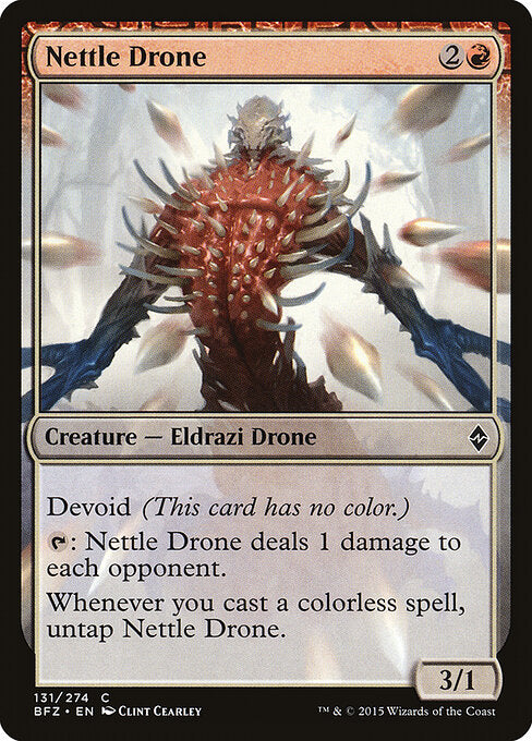Nettle Drone card from the Battle for Zendikar set