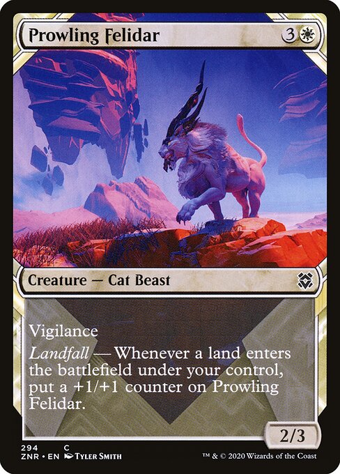Prowling Felidar (Showcase)