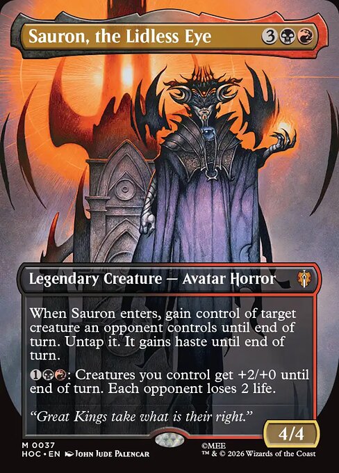 Sauron, the Lidless Eye (FOIL)