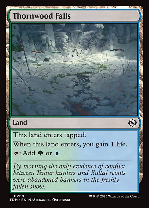 Thornwood Falls (FOIL)