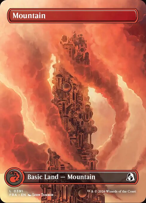 CAD Mountain card from the Reality Fracture set