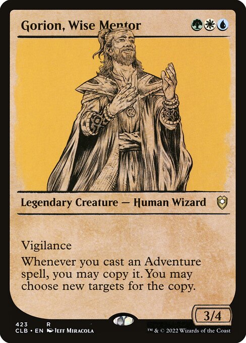 Gorion, Wise Mentor (Showcase)
