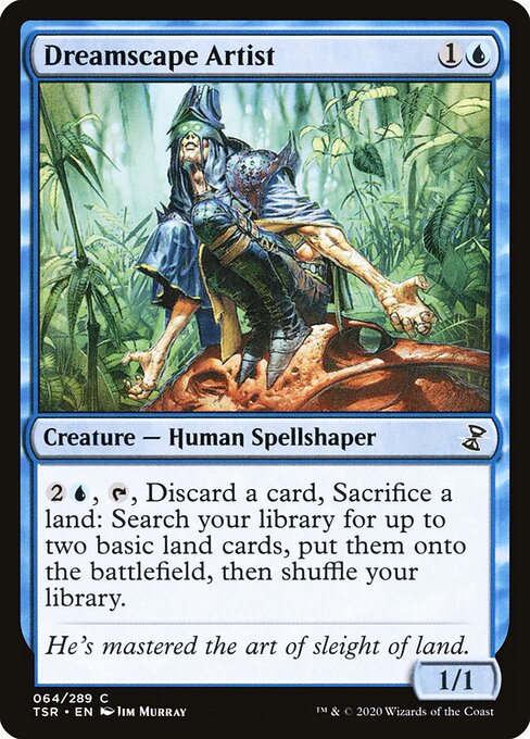  Foil Dreamscape Artist card from the Time Spiral Remastered set