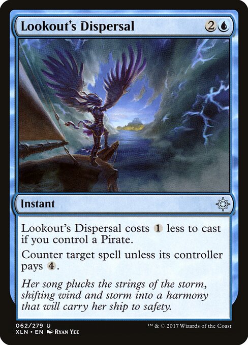 Lookout's Dispersal card from the Ixalan set