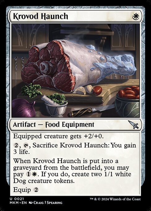 Krovod Haunch card from the Murders at Karlov Manor set